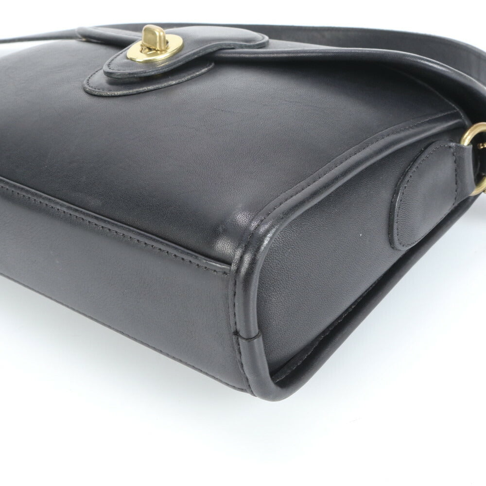 極美品 ヴィンテージ オールド コーチ アメリカ製 ターンロック レザー ショルダーバッグ 斜め掛け 9908 レディース EUE CV19-6