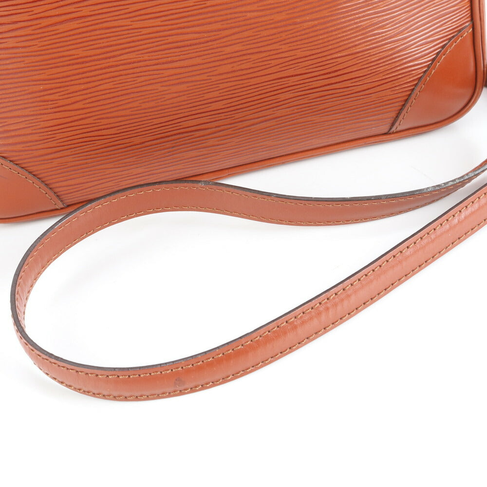 極美品 ルイヴィトン エピ トロカデロ 24 M52313 レザー ショルダーバッグ 斜め掛け ブラウン ハンド トート レディース EUE CV20-4