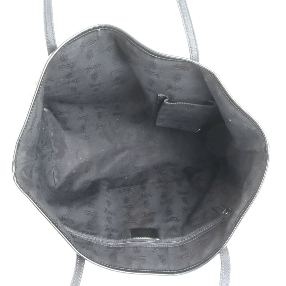 極美品 グッチ GG キャンバス ジョリー チャーム レザー トート バッグ 肩掛け ショルダー ハンド 211976 レディース EUE CV18-7