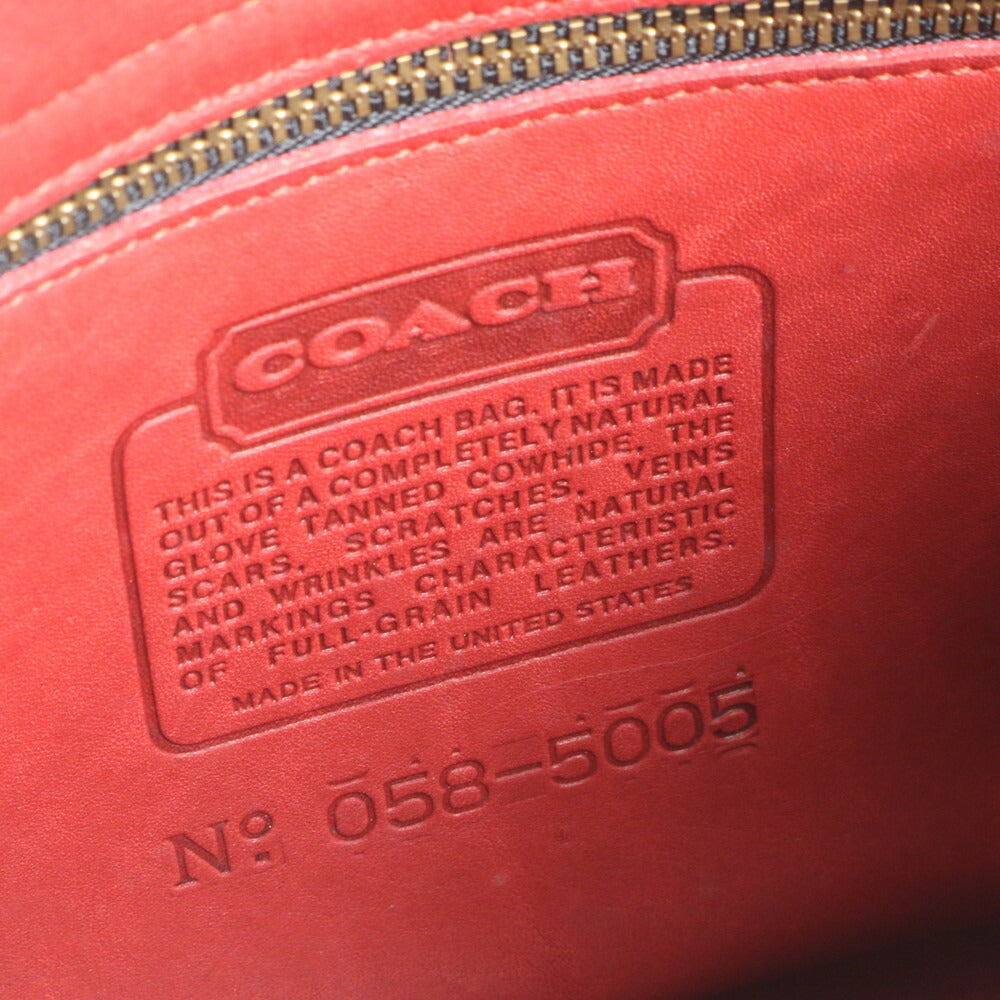 極美品 ヴィンテージ オールド コーチ ターンロック アメリカ製 レザー 2WAY ショルダーバッグ 斜め掛け レディース EUE CV19-1