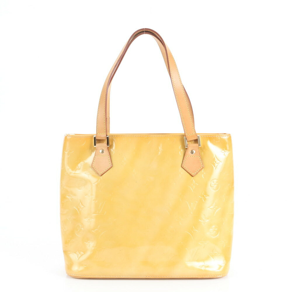 ルイヴィトン モノグラム ヴェルニ ヒューストン M91055 レザー トート バッグ 肩掛け ショルダー ハンド レディース EUE CV18-9