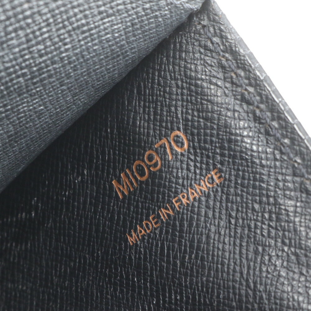 美品 ルイヴィトン エピ セリエ ドラゴンヌ M52612 レザー セカンドバッグ クラッチ ポーチ 通勤 ビジネス ブラック メンズ ERE CV34-5