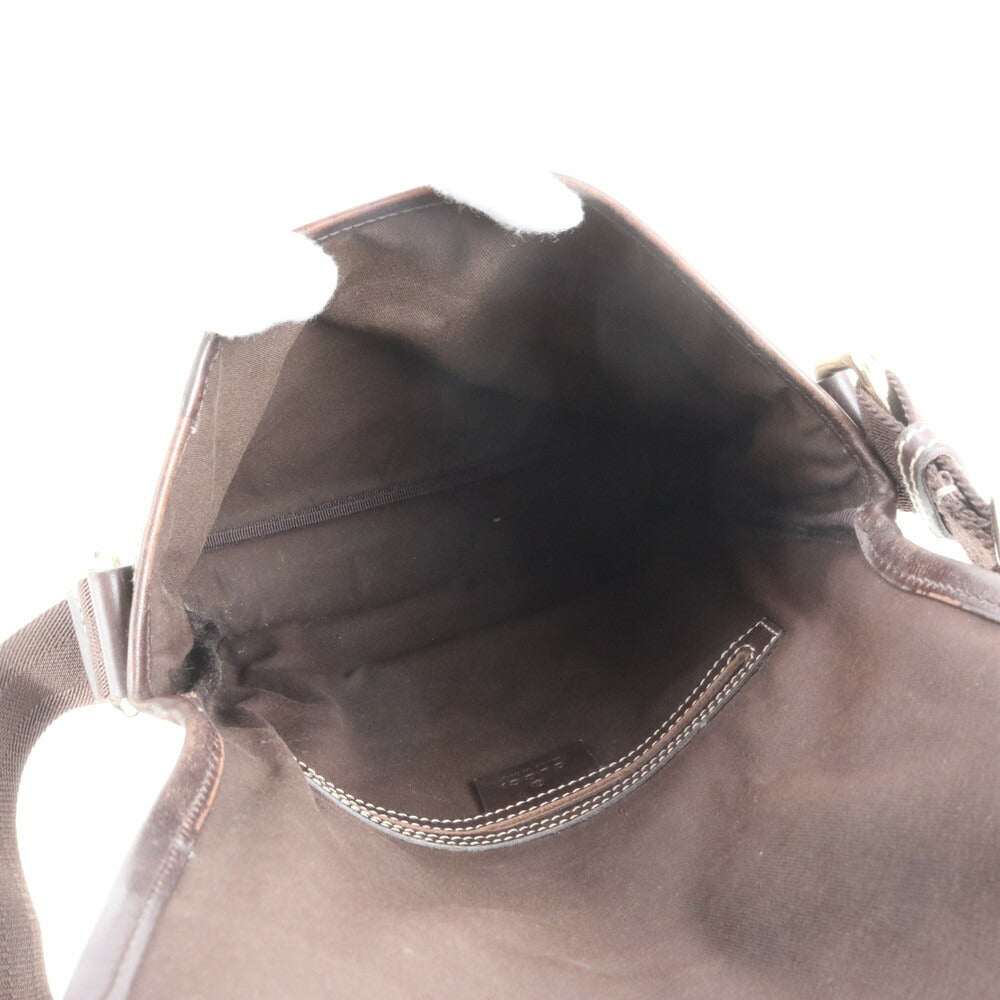 極美品 グッチ GG スプリーム レザー ショルダーバッグ 斜め掛け メッセンジャー ビジネス 通勤 トート 223666 メンズ ERE CV33-7