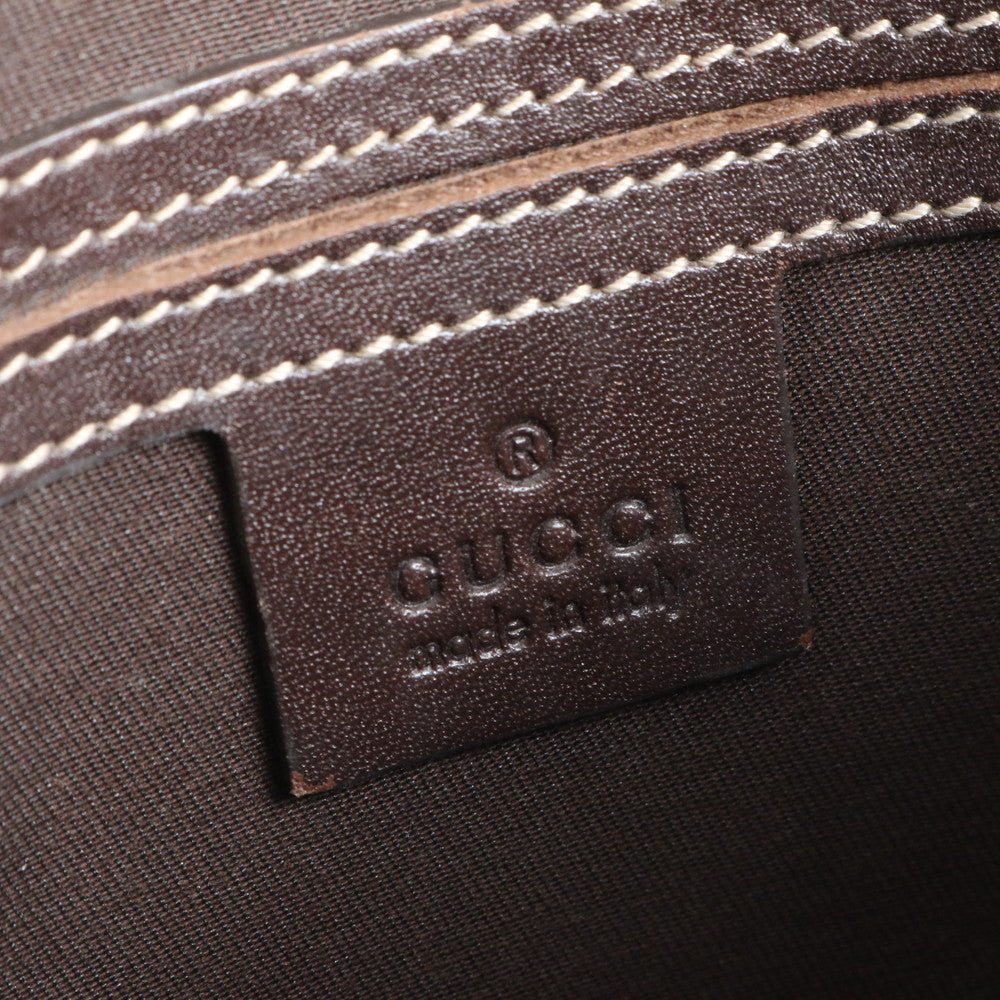 極美品 グッチ GG スプリーム レザー ショルダーバッグ 斜め掛け メッセンジャー ビジネス 通勤 トート 223666 メンズ ERE CV33-7
