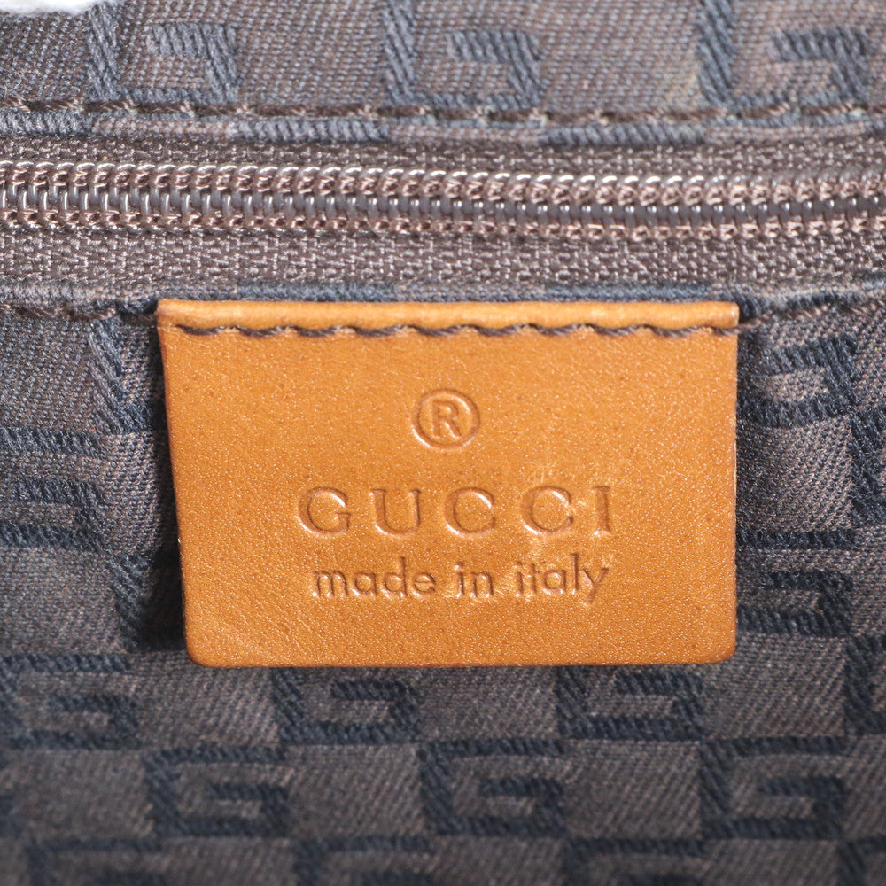 美品 グッチ レザー ショルダーバッグ 肩掛け ワンショルダー ホーボー ベージュ トート ハンド 95726 レディース EEE CV23-3