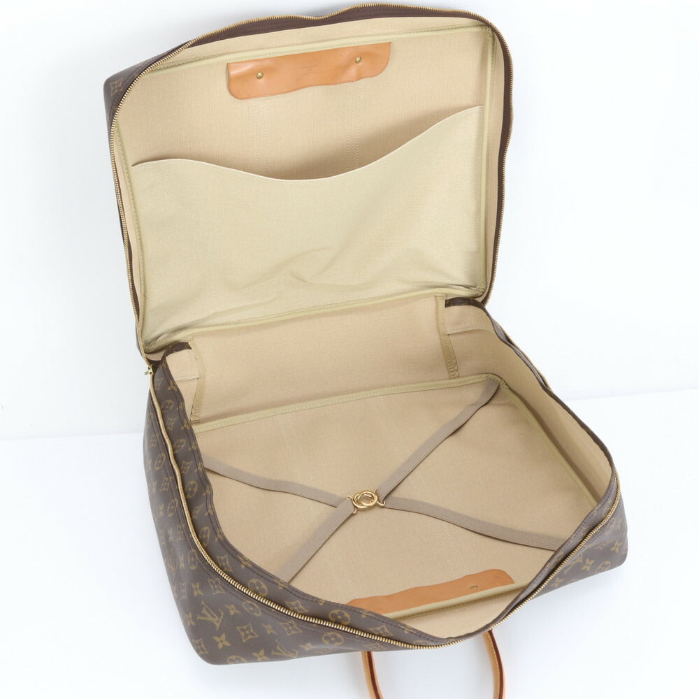 極美品 ルイヴィトン モノグラム シリウス 50 M41406 レザー ボストン バッグ 出張 旅行 トート ビジネス 紳士 A4 メンズ ERE CV31-2