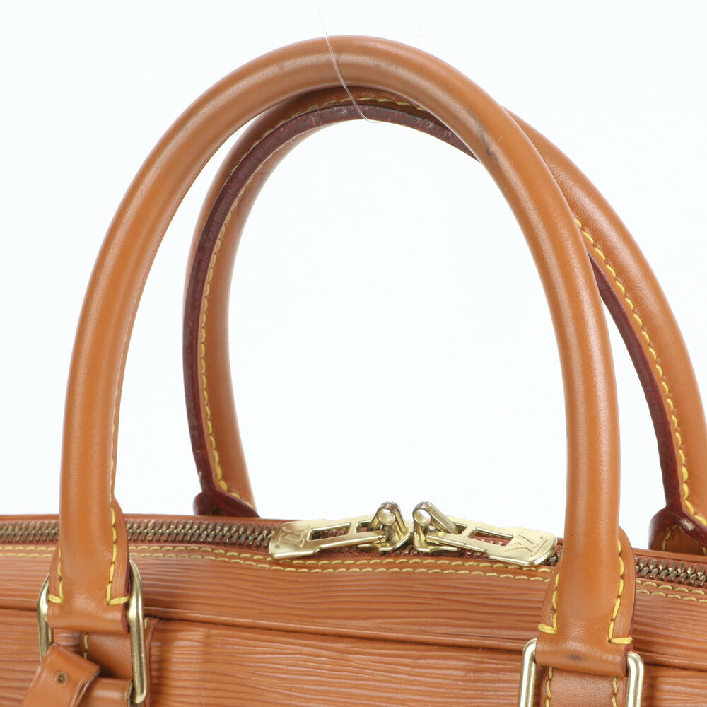 極美品 ルイヴィトン エピ ポルト ドキュマン ヴォワヤージュ M54478 レザー ビジネス バッグ ブリーフケース A4 メンズ RRE CV35-6