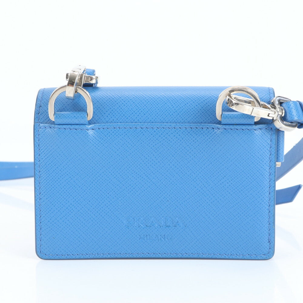 未使用 プラダ サフィアーノ レザー ショルダーバッグ 斜め掛け クロスボディ ウォレット 財布 カード 2ZH098 レディース RRE CV35-7