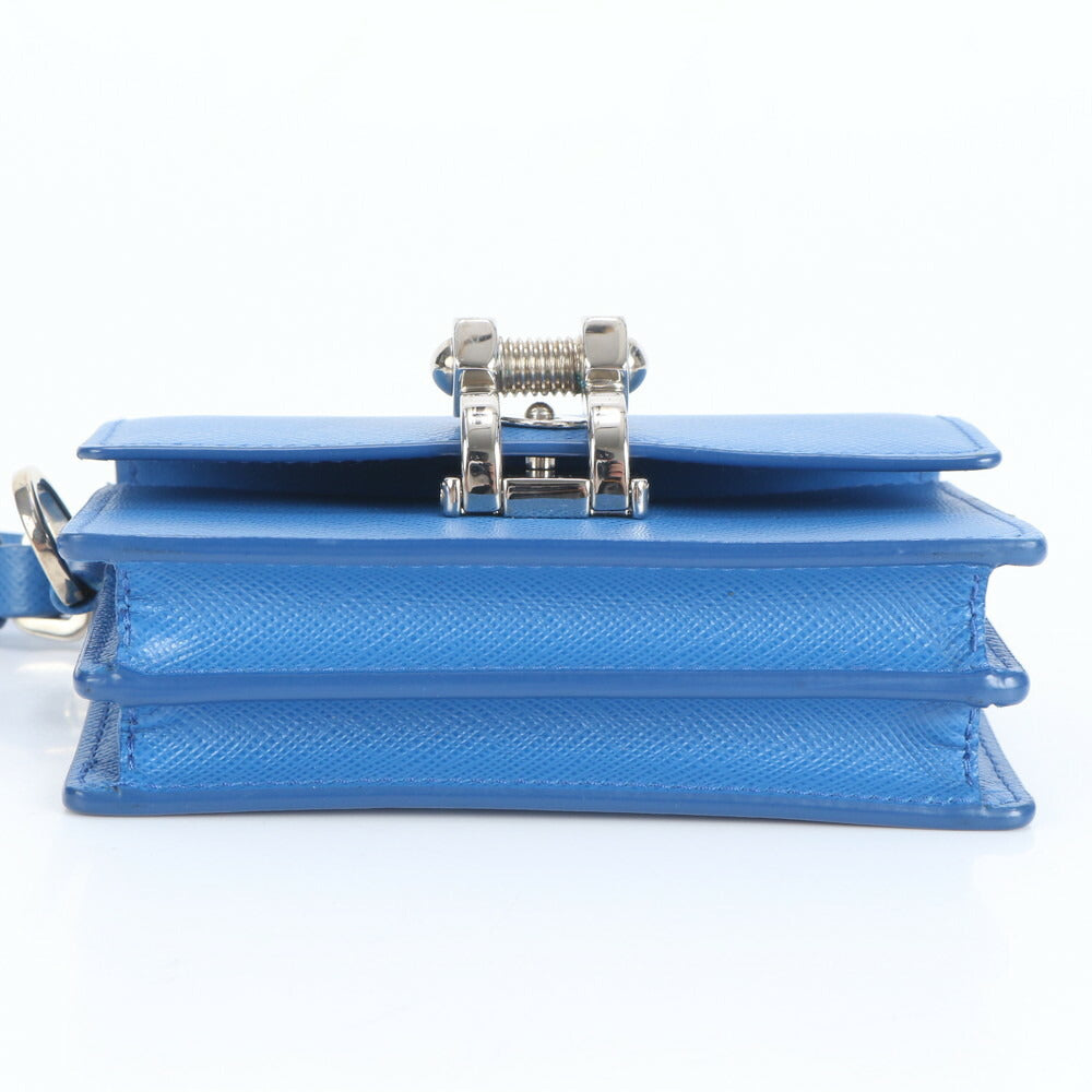 未使用 プラダ サフィアーノ レザー ショルダーバッグ 斜め掛け クロスボディ ウォレット 財布 カード 2ZH098 レディース RRE CV35-7