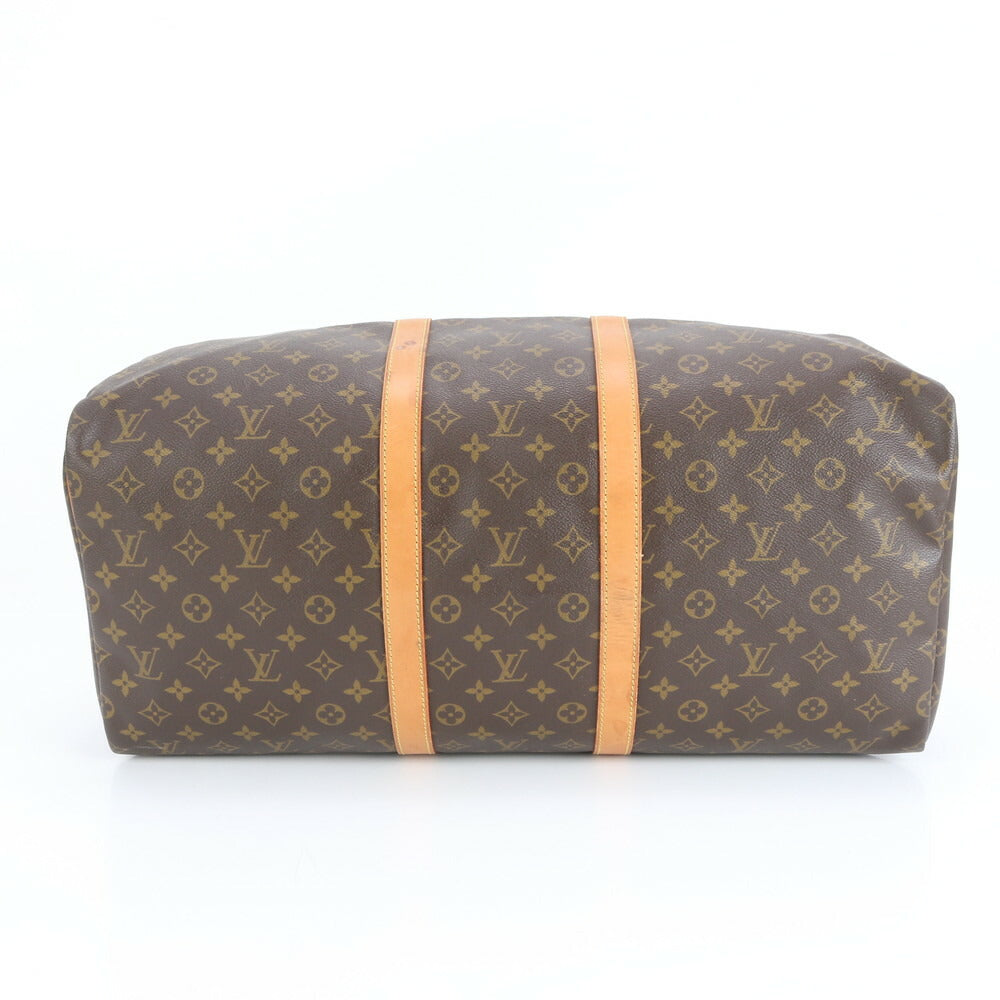 極美品 ルイヴィトン モノグラム キーポル 55 M41424 レザー ボストン バッグ 出張 旅行 トート ビジネス 紳士 A4 メンズ ERE CV31-3