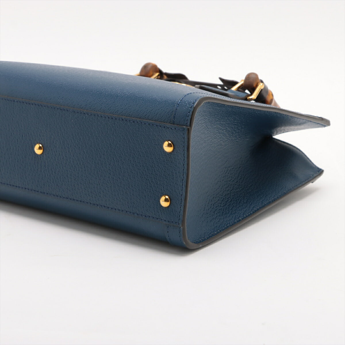 新品同様 グッチ バンブー ダイアナ スモール レザー 2WAY ハンドバッグ 斜め掛け ハンド トート 702721 レディース EEE BT30-66