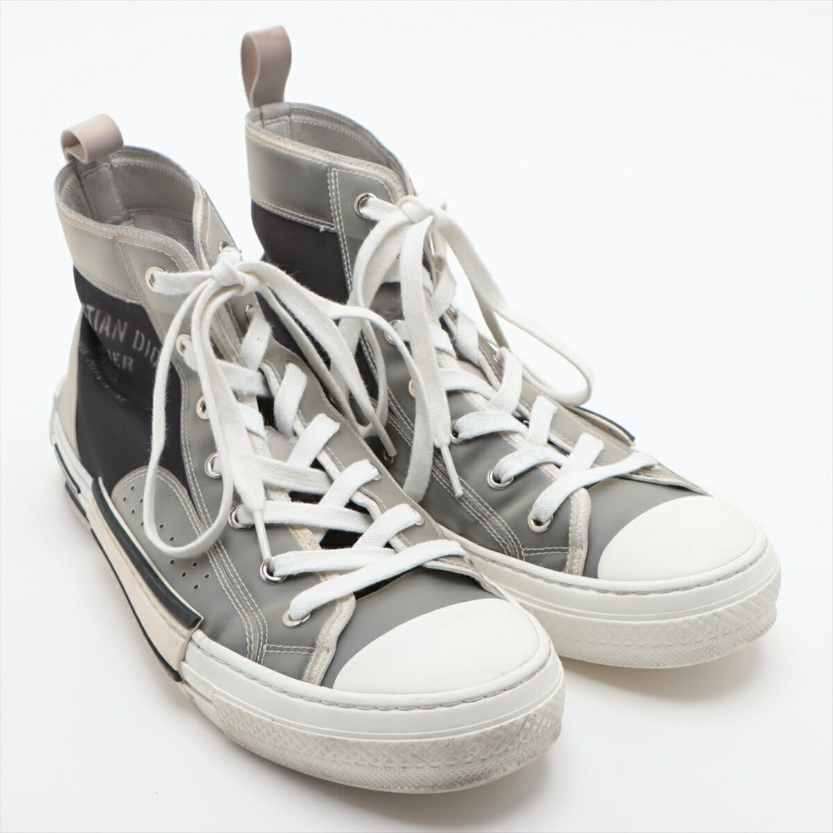 クリスチャンディオール B23 ATELIER 20HLS ハイカット ラバー 41 26cm 靴 シューズ スニーカー レースアップ メンズ EEM N3-3