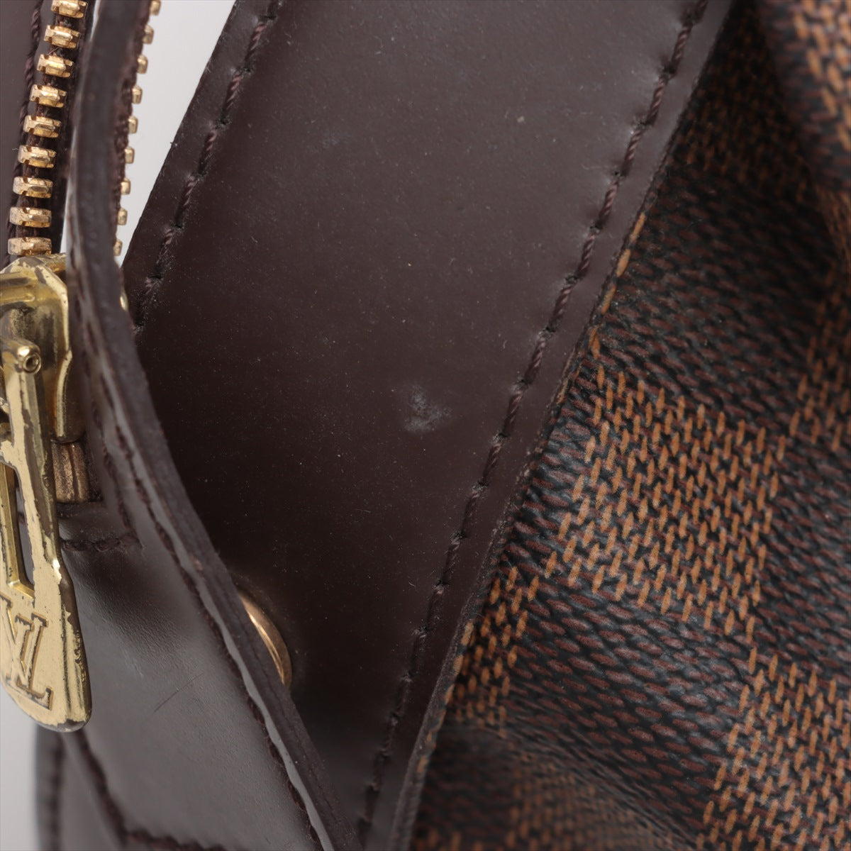 ルイヴィトン ダミエ チェルシー レザー PVC ショルダーバッグ 肩掛け トート ハンド 本革 レディース MMM BT30-97