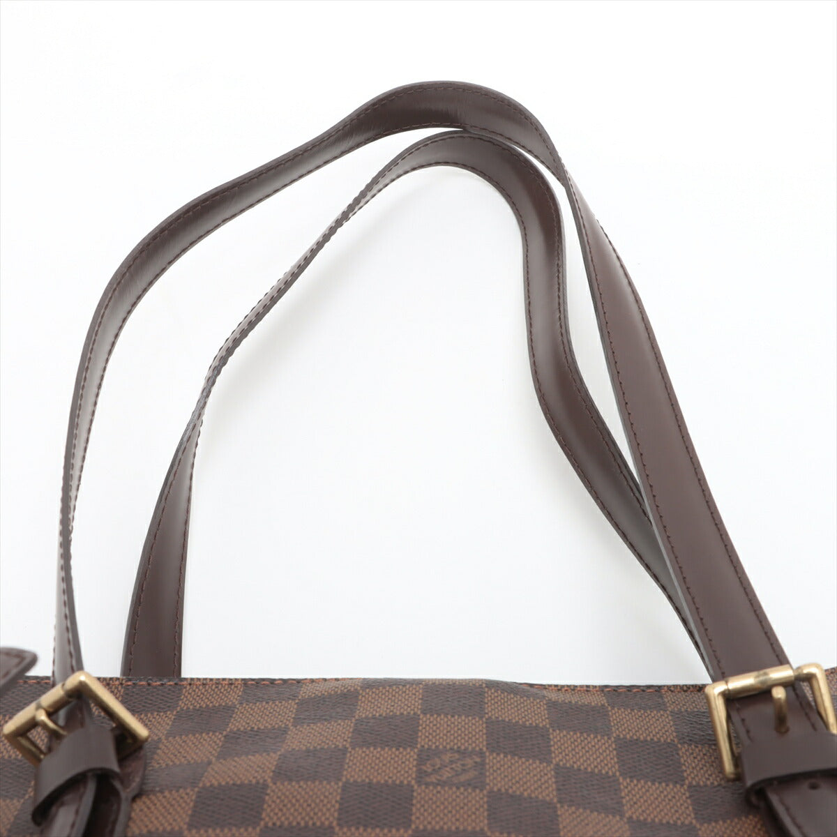 ルイヴィトン ダミエ チェルシー レザー PVC ショルダーバッグ 肩掛け トート ハンド 本革 レディース MMM BT30-97