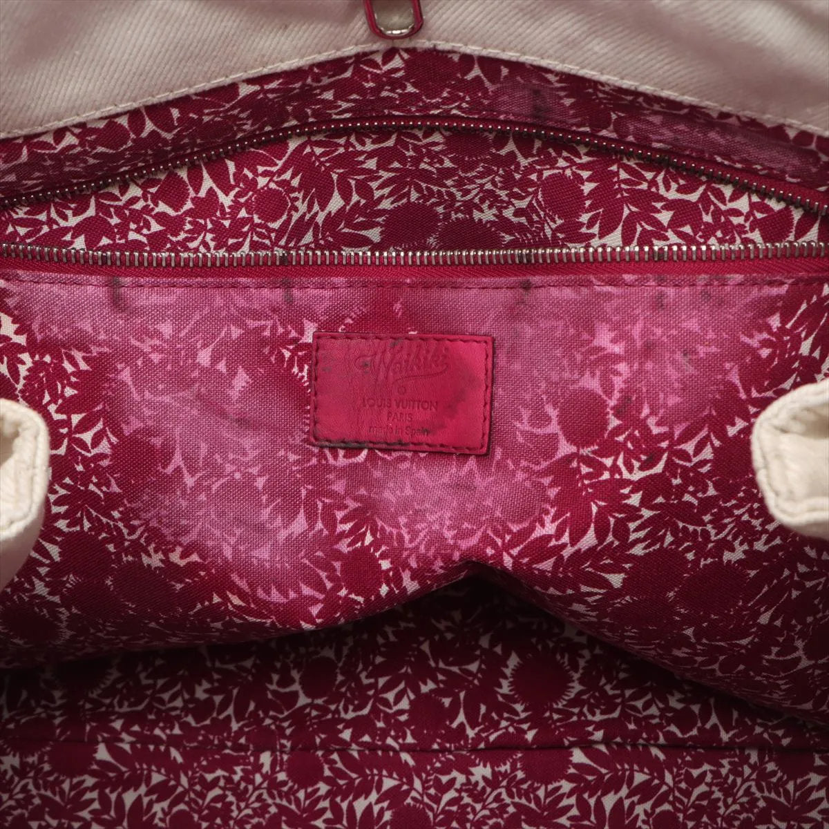 ルイヴィトン ワイキキ 限定 カバス GM レザー キャンバス トート バッグ 肩掛け ショルダー ハンド A4 レディース MMM CQ52-2