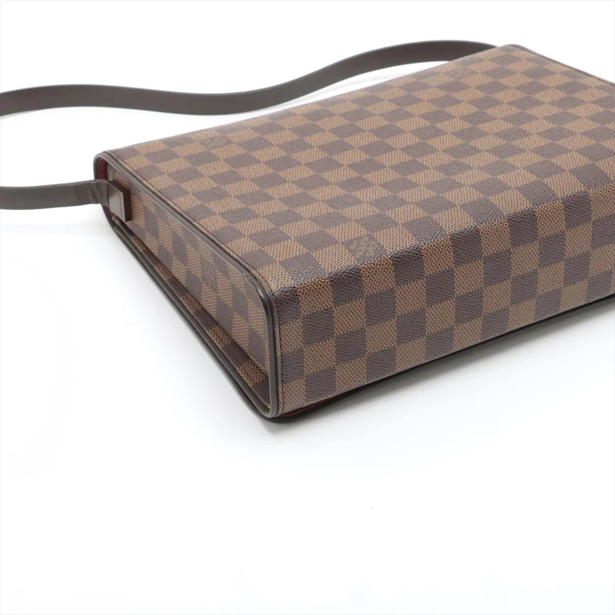 美品 ルイヴィトン ダミエ トライベッカ カレ N51161 ショルダーバッグ 肩掛け トート ハンド レザー レディース MMM CS53-10