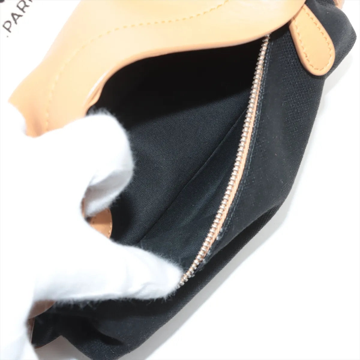 美品 バレンシアガ 409010 レザー キャンバス リュックサック リュック ショルダー バッグ ブラック A4 レディース MMM CS53-6