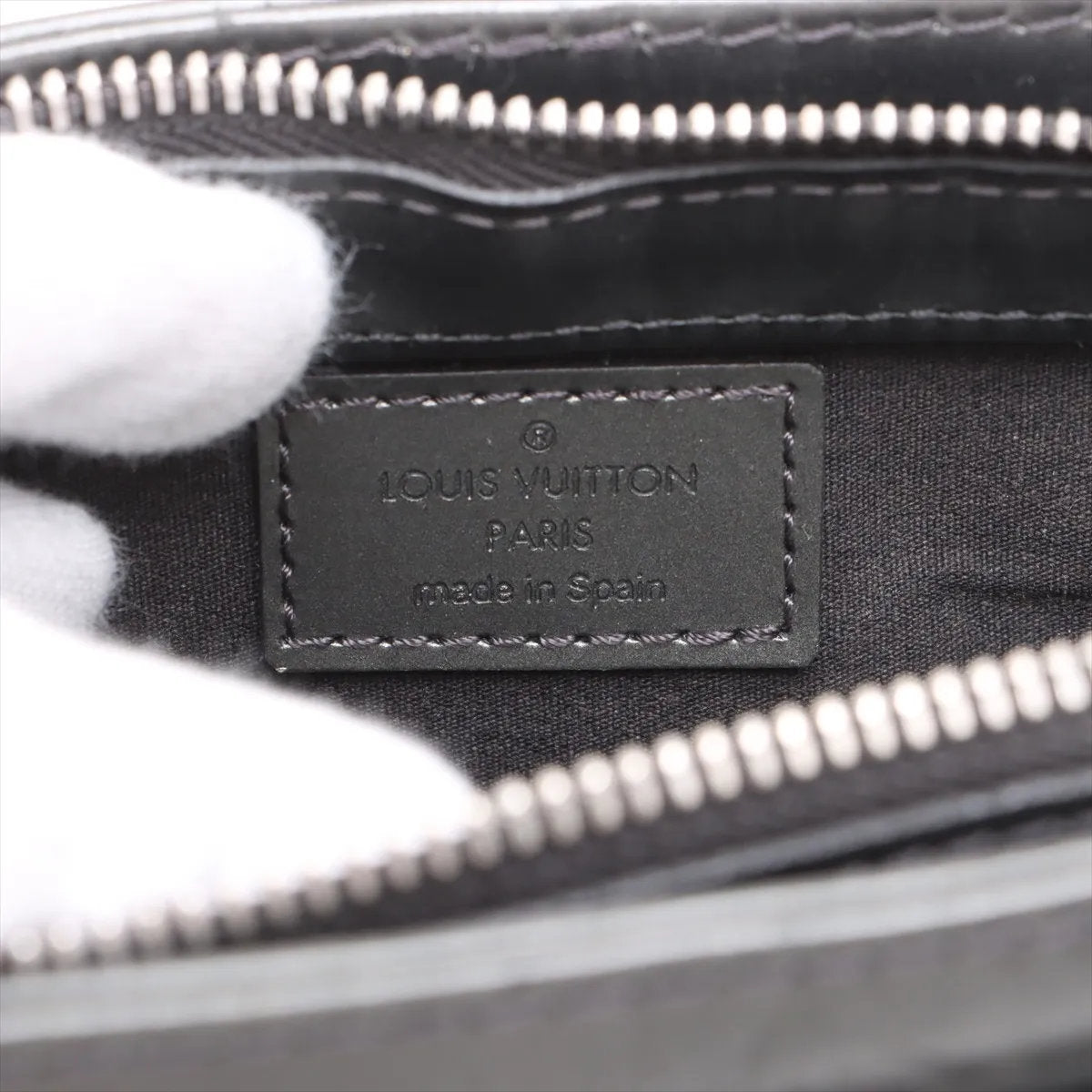 美品 ルイヴィトン モノグラム マット アルストン ノワール M55122 レザー ショルダーバッグ 肩掛け ハンド レディース MMM CS53-8