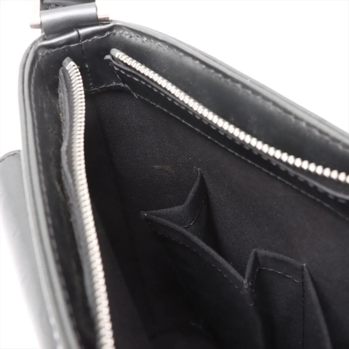 美品 ルイヴィトン モノグラム マット アルストン ノワール M55122 レザー ショルダーバッグ 肩掛け ハンド レディース MMM CS53-8