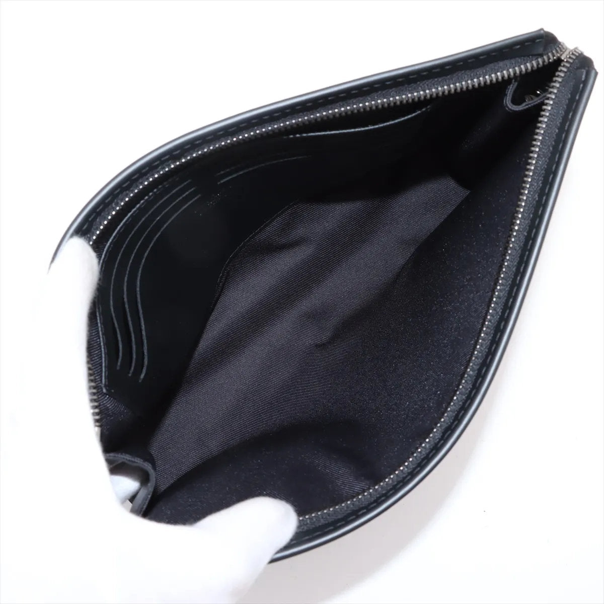 極美品 現行品 ルイヴィトン モノグラム エクリプス ポシェット ヴォワヤージュ MM M61692 レザー セカンドバッグ メンズ EEE CU55-3