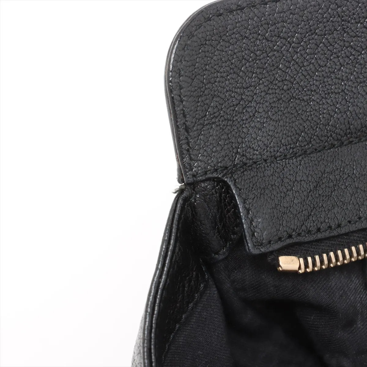 極美品 グッチ インターロッキング G レザー トート バッグ 肩掛け ショルダー ハンド ブラック 黒 131445 レディース EEE CU55-1