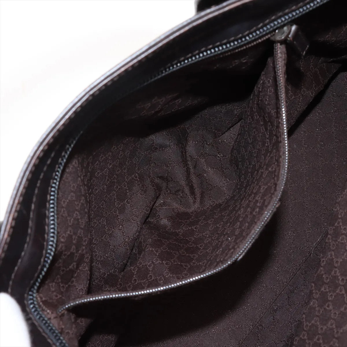 美品 グッチ シェリー ライン レザー トート バッグ 肩掛け ショルダー ハンド ベージュ 002 1119 レディース EEE CU54-4