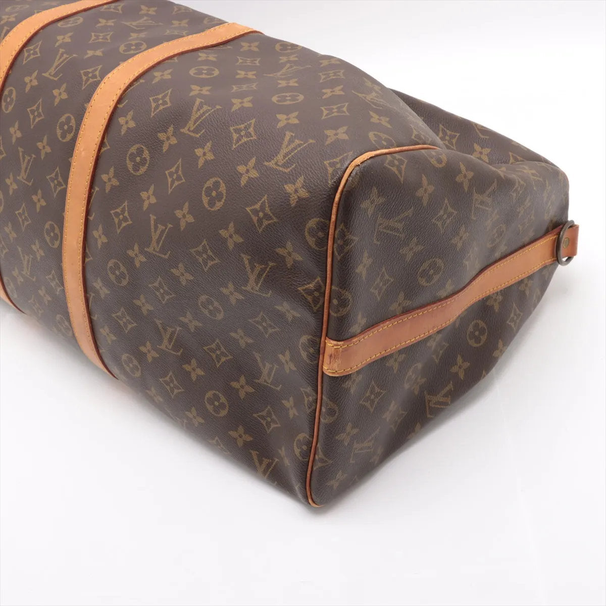 ルイヴィトン モノグラム キーポル バンドリエール 55 M41414 レザー 2WAY ボストン バッグ ショルダー 旅行 A4 メンズ EEE CV55-6