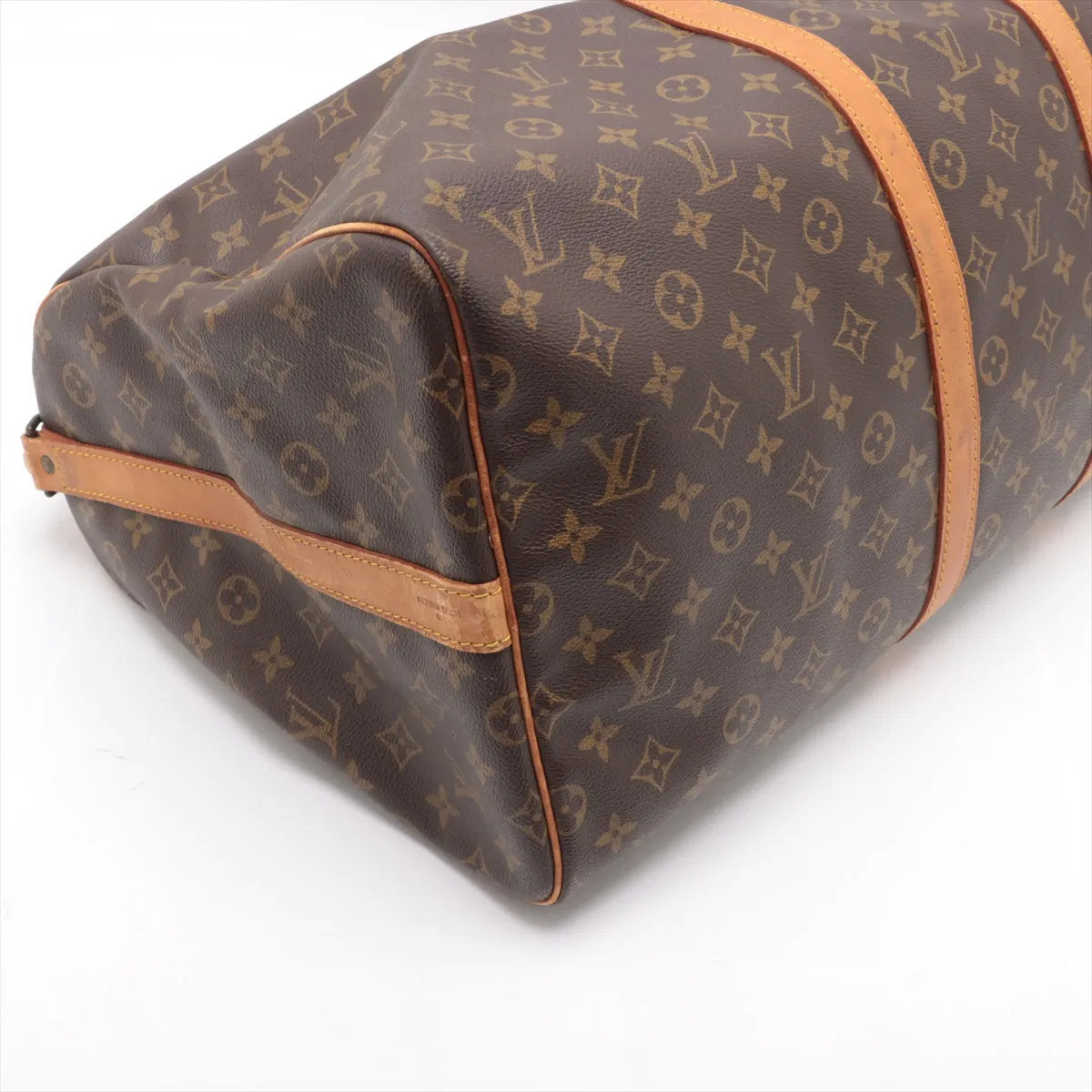 ルイヴィトン モノグラム キーポル バンドリエール 55 M41414 レザー 2WAY ボストン バッグ ショルダー 旅行 A4 メンズ EEE CV55-6